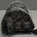 MAXEVE Electric Heated Throw Faux Rabbit Fur Blanket with 8 Heating Levels & 8 Hours Auto Off, Fast Heating Warm Cozy Sherpa Washable Blanket with Over-Heat Protection, ETL Certification, Grey