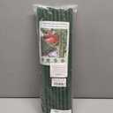 Fabulas Garden Stakes 16 Inch 30 Pack, Diy 4ft 5ft 6ft 7ft 8ft Tomato Stakes Plastic Coated Metal Plant Sticks Stakes Supports with 20 Connectors 15 Rotatable Clips for Indoor Outdoor Plants Vegetable