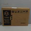 TEAMIX 2 Tiers Desktop Monitor Stand Riser 20 Inch Printer Stand with Storage Small TV Riser Laptop Wooden Desk Organizer Shelf Bookshelf Maple (Natural Maple, 2 Tiers)