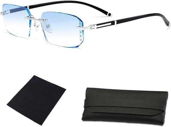 Clarity Glasses, Clarity Automatic Adjustment Eyeglass, For Reading Eye Strain from Screen Computer Gaming Eyeglass with Clear Frame & Travel Case(1PCS)