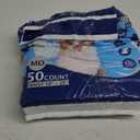 American Kennel Club Male Dog Wrap, Disposable Diapers with Wetness Indicator, Medium, 36 Count (MD Waist Size 18 - 25 in)