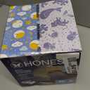 The Honest Company Comfort Dry Overnight Diapers, Up to 12 Hours Protection, Hypoallergenic, Cozy Cloud + Star Signs, Club Box Size 5 (27+ lbs), 40 Count