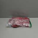 Workout Sets for Women 2 Piece Outfits Seamless High Waist Leggings Yoga Long Sleeve Crop Tops Athletic Gym Sets (Medium, Red)