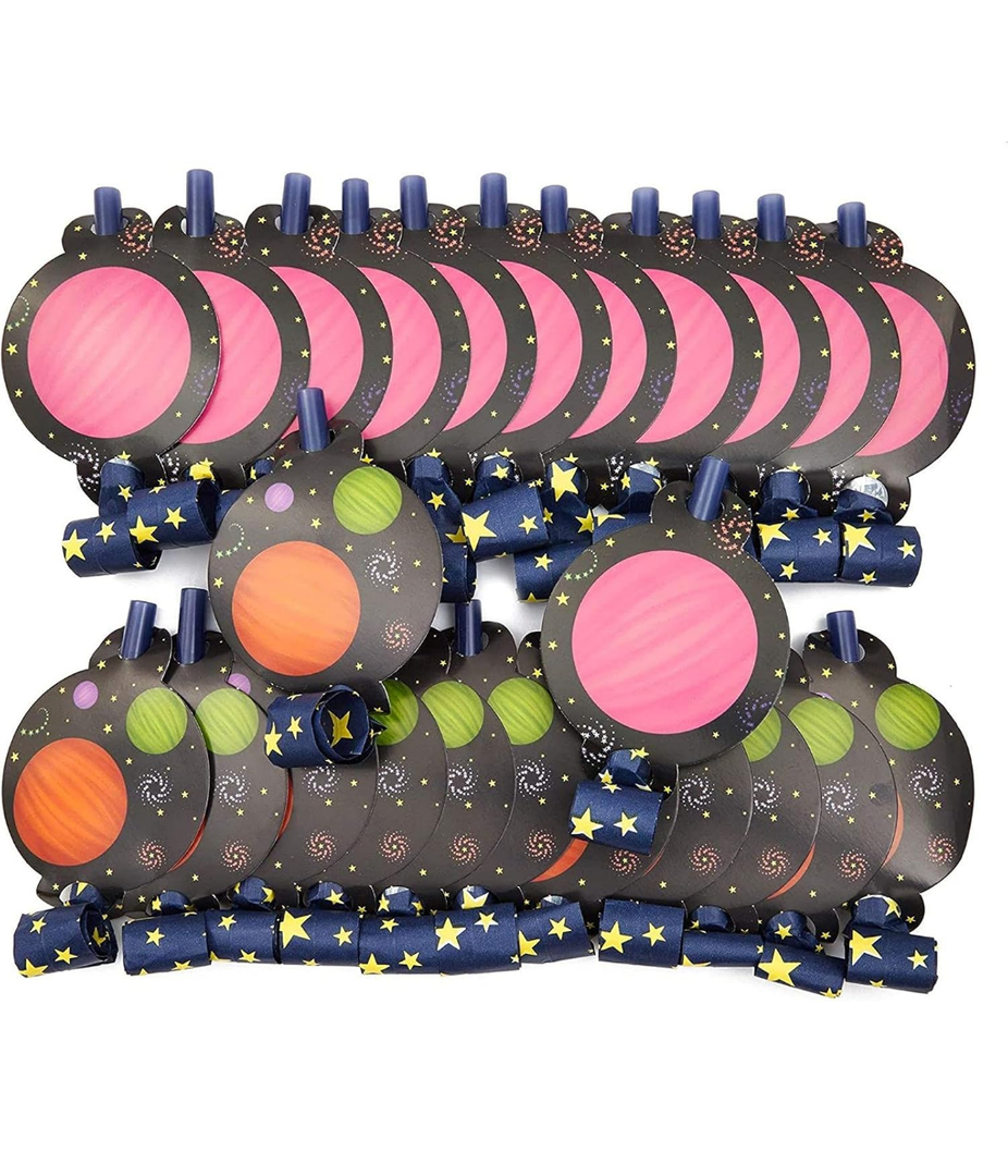 Musical Blow Outs, Space Party Favors 2 Pack (96 - Pieces)