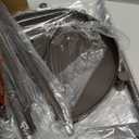 LASZOLA 2 Tier Bronze Plant Stand Indoor for Large Tall Heavy Duty Flower Planter, Metal Vertical Multi Level Rack for Narrow Floor Corner, Sturdy Round Holder Organizer, Modern, Mid Century, Farmhouse