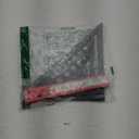 8 in 1 Rafter Square with Carpenter Pencil, Multi-Purpose Carpenter Square Tools: Square, Protractor, Steel Ruler, MarkingGauge, T-Bevel Gauge, Bubble Level (Black)