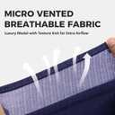 Mens 3/6 Pcs Performance Boxer Brief with Fly, Soft Tagless Moisture-wicking Mens Stripe Underwear Multipack (M)