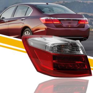 Dasbecan LED Tail Light Compatible with Honda Accord Sedan 2013-2015