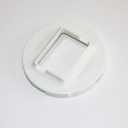 PIAOLGYI Fixture for Tandem Diabetes Mobi Charging Pad,Pump Charging Holder(White)
