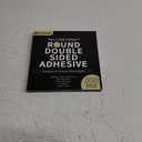 300 Pack Yellow Point Double-Sided Adhesive Dots for Acoustic Soundproofing Foam Panels