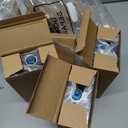 Wenqik 8 Pcs Thermostat Lock Box with Key, Clear Large Thermostat Cover on Wall, Guard Fits 7.9 x 4.7 x 2.2 Inches or Smaller