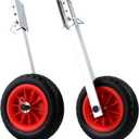 Boat Launching Wheels, 10" Removable Boat Transom Launching Dolly Wheels for Inflatable Boats, Jon Boats, Transom Boat Launching Wheels