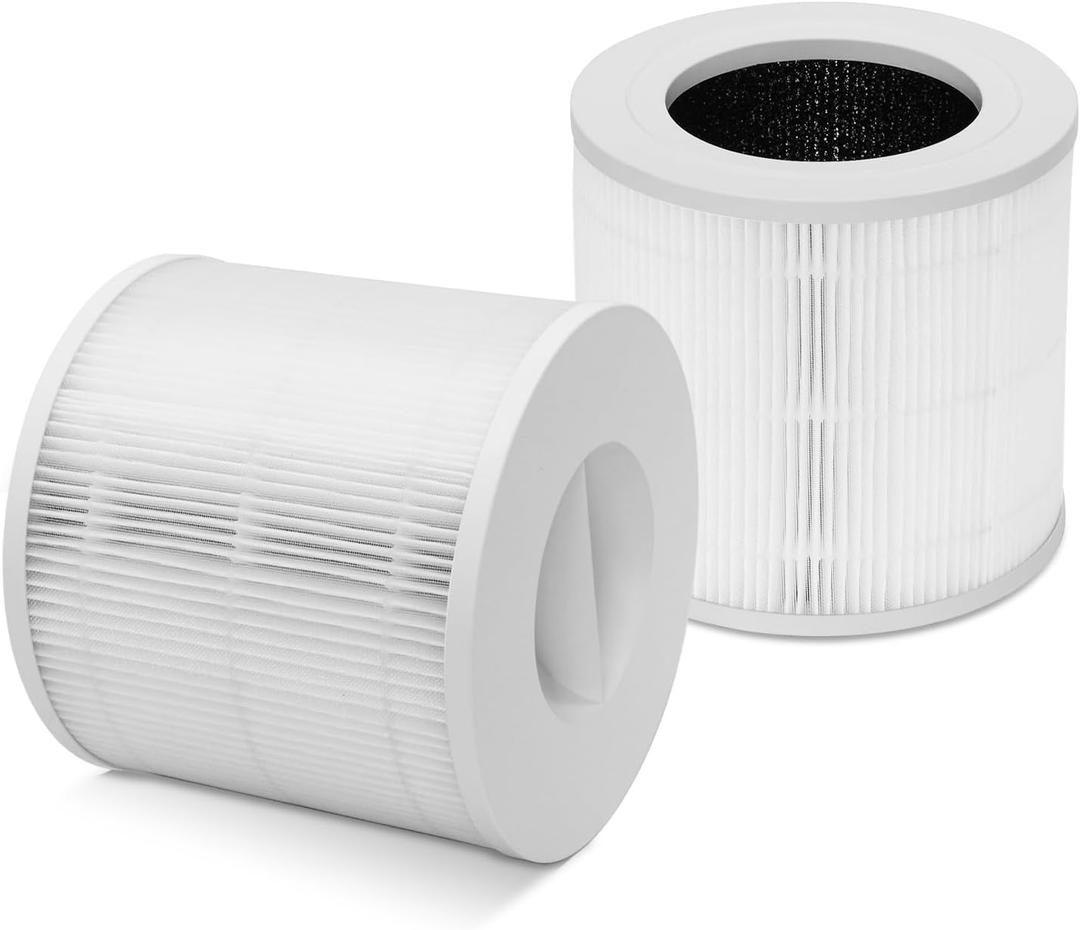 HAPF360 Type J Replacement Filter Compatible with Holmes True HEPA 360 Air Purifier HAP360W and Bionaire True HEPA 360 Air Purifier, 2 Pack