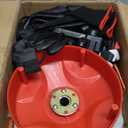 35 FT Drain Snake 2.0 with Double Mode, 10-In-1 Drain Auger for Sink and Drain Unblocking, Plumbing Snake for Real DYIs (Frosted Red)