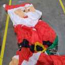 15FT Giant Christmas Inflatable Outdoor Decoration, Climbing Inflatables Santa Claus Decor Christma Blow Ups Outdoor with LED, Inflatable Christmas Decorations Outdoor for Yard Roof