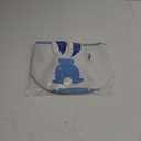 Easter Bunny Baskets with Lights for Baby Boys,Large Blue Kids Easter Bucket Tote with Light up Rabbit Ears for Spring Egg Hunts Party Storage (Blue)