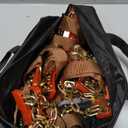 Snow Chains for Car SUV Pickup Trucks, Adjustable Portable Universal Emergency Anti Skid Snow Car Tire Chains for Tire Width 175 185 195 205 215 220 225 235 240 245 255 265, 6 Pack