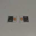 2 Pack TF Card 128GB with Adapter, High Speed Memory Card, UHS-I C10 A1 Memory TF Card for Tablet/Mobile Phone/Camera/Car Audio/Game Console (TF162 Red Gold 128GB)