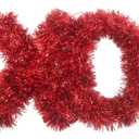 Holiday Home® Tinsel XO Decoration - Red