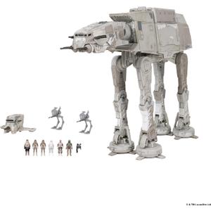 Star Wars™ Micro Galaxy Squadron Imperial Remnant AT-AT Battle Pack - Four Vehicles with Six 1-Inch Micro Figure Accessories, 0.01