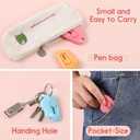 10 x Cloud Box Cutter Retractable, 6Pcs Mini Utility Knife Letter Opener Envelope Slitter, Small Package Opener Paper Cutters with Keychain Hole for Office Home School Stationery DIY Crafts Rainbow Color