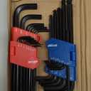 Allen Wrenches Set, 26pcs SAE and Metric Allen Key Set, Long Arm Ball End Hex Key Set Tools for Hex Head Socket Screws - 2 Sets