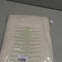 NICETOWN Thick Flax Linen Curtains for Living Room, Rustic Ring Top Semi Sheer Panels Privacy Assured Semi Sheer Linen Blend Drapes for Kids Room/Bedroom, Cream, W55 x L96, 1 Pair