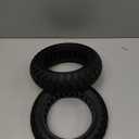 SYACHI 10 x 2.70-6.5 Off-Road Solid Tire for Electric Scooter, Tubeless Off-Road Tires, 10 Inch Tubeless Tyre, 10 x 2.70-6.5 Vacuum Tyres Compatible with Kugoo G-Booster G2 Pro Electric Scooter 2 PCS