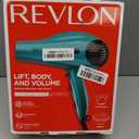 Revlon Volume Booster Hair Dryer | 1875W for Voluminous Lift and Body, (Green)