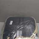 puredown Chair Cushions for Dining Chairs, Set of 4 Memory Foam Seat Cushions with Non-Slip Backing & Ties, 16" x 16" x 1.5", Comfortable & Supportive Dining Chair Pads for Kitchen, Light Khaki