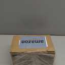 YoBa Thick Black Acrylic Tissue Box Holder Rectangular Tissue Box Dispenser with Gold Plated Aluminum Legs for Bathroom, Kitchen, Bedroom, Office, Hotel and Restaurant (Rectangle)