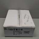 AMZASA Farmhouse Chandelier, 5-Lights Visual Comfort Gold Light, Muted Gold with White Fabric Shade, Linear Island Lighting Fixture for Kitchen, Dining Room