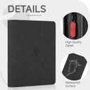 Card Binder with 1024 Cards,16 Pocket Trading Card Binder Includes 32 Page Storage Sleeves,Collection Card Album,Card Holder to Organize and Protect Cards,Black