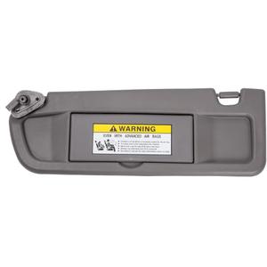 Left Driver Side Sun Visor Sunvisor Compatible with 2006 2007 2008 2009 2010 2011 06 07 08 09 10 11 Civic Replaces# 83280-SNA-A01ZA 83280-SNA-A01Z, Dark Gray