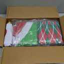 6 Pcs 24 Inch Inflatable Christmas Balls Large PVC Christmas Hanging Ornaments Oversized Christmas Tree Balls Blow up Christmas Balls Decorations for Yard Lawn Porch Party Decor (Multicolor)