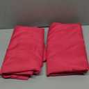 HolidayIdeas Fitted Table Covers for 6 Foot Tables - 72 x 30 Inch - 2 Pack Rectangle Fuchsia/Hot Pink Table Clothes Polyester Fabric Table Cover for Folding Table, Parties, Birthday, Trade Show