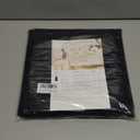 Veblandy Swirl Jacquard Tablecloth Waterproof Stain Resistant Table Cloth for Kitchen Dinning Decoration Picnic Outdoor Rectangle 60√ó104 Inch, Black