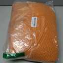 LOMAO Knitted Throw Blanket with Tassels Bubble Textured Lightweight Throws for Couch Cover Home Decor (Orange, 50x60)