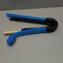 2 Pieces Dryer Vent Cleaner Kit Compatible with Most Vacuum Cleaner, Dryer Lint Brush and Vacuum Hose Attachment with Universal Connector, Quickly Lint Remover (Blue)