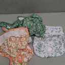 Pet Parents Washable Dog Diapers (3pack) + Extendrs of Durable Doggie Diapers, Premium Dog Diapers Female (Medium, Daisy)