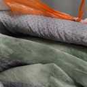 Blissful Diary Ultra Soft Baby Play Mat, 50x50 Floor Mat with Removable & Washable Slip-On Cover for Babies and Toddlers Infants, Sage Green