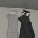 DRESHOW Extra Long High Thigh Socks Striped Over Knee Thin Tights Long Stocking