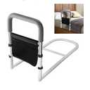 Bed Rails for Ederly Adults Safety, Adjustable Height Bed Assist Rails for Seniors Fall Prevent Grab Bar Fits King Queen Full Twin Bed