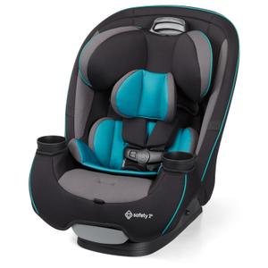 Safety 1st Grow and Go All-in-One Slim Convertible Car Seat, Rear Facing, 5-40 lbs, Forward Facing (3065 lbs), High Back Booster Seat 40-100 pounds, Green Gables
