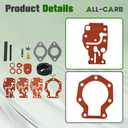 ALL-CARB Carb Carburetor Repair Kit Replacement for Johnson Evinrude 439073 431897 18-7219 6 8 9.9 15 20hp