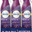 Febreze Air Mist Air Freshener Spray, Odor-Fighting Room Spray, Air Fresheners for Home and Bathroom and Kitchen, Aerosol Can, Mountain Scent, 8.8oz, 3 Count