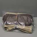 Vailge 2-Seater Heavy Duty Patio Bench Loveseat Cover, 100% Waterproof Outdoor Sofa Cover, Lawn Patio Furniture Covers with Air Vent, Small(Standard), Beige & Brown