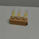 Philips LED 60W BA11 E12 Base 3-Pack Ultra Definition Soft White (2700K) 500 Lumen (5W = 60W) Dimmable Flicker-Free Candelabra Light Bulbs