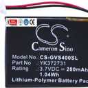 XPS Replacement Battery for Golf Buddy DSC-GB750 DSC-GB900 Voice 2 Voice GPS Rangefinder Voice Plus VS4 GPS Rangefinder VS4 Voice PN PL482730 YK372731 280mAh