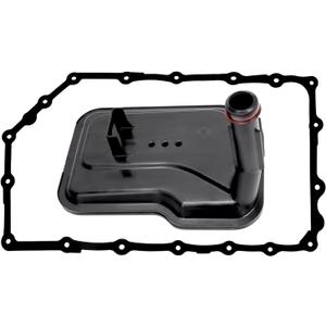 24236933 6L80E 6L90E Transmission Filter with Gasket Kit Compatible with Chevy Express Silverado 1500 2500 3500 Suburban GMC Savana Sierra Yukon CTS Escalade, Replaces# 24236517